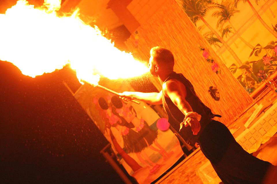 Fire show